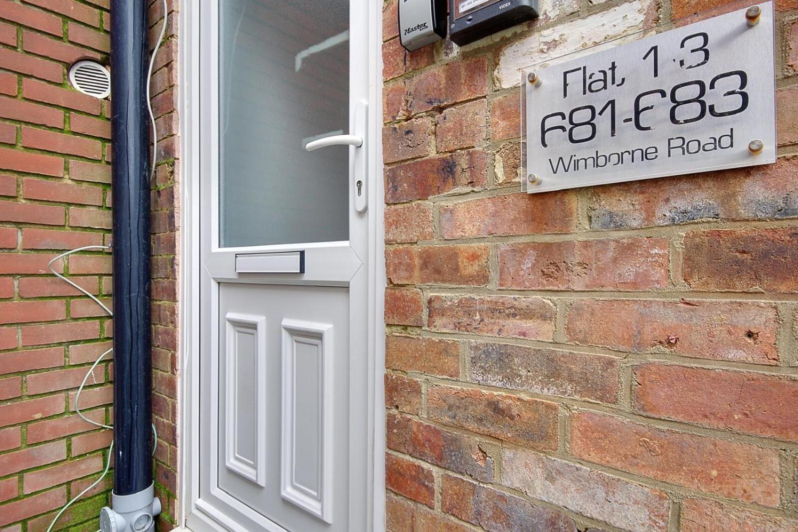 Wimbourne Road Apartment 2 Bournemouth Rom bilde
